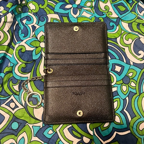 !!!SOLD!!! Coach Key Ring Wallet - Picture 2 of 3